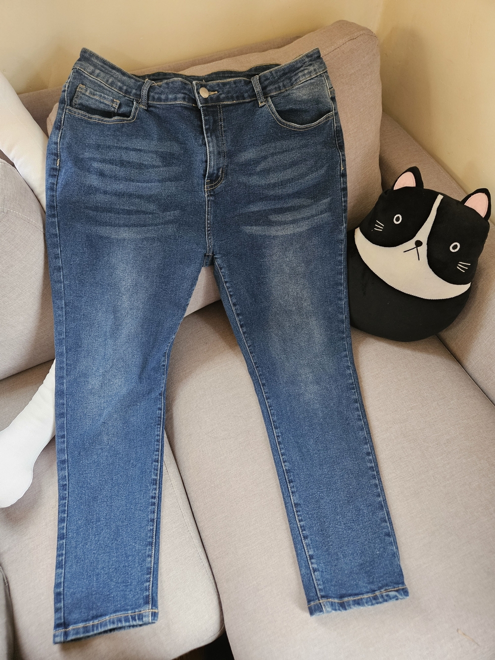Weatherproof Dark Blue Skinny Jeans